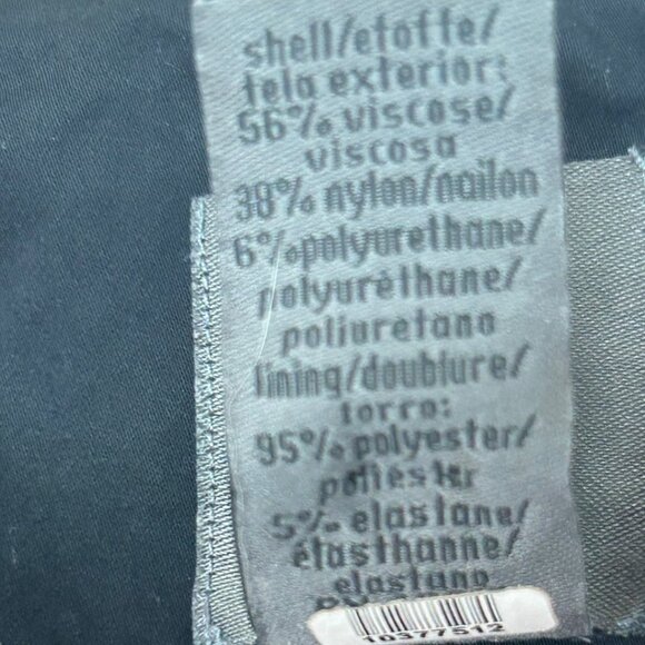 Calvin Klein Black Sleeveless Sheath Dress - Size 8 - Picture 6 of 6